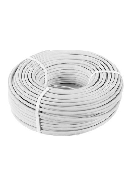 10 Metre 2x1,5 Ttr H05VV-F Beyaz Öznur Kablo fiyatları