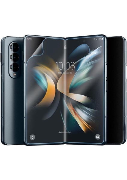 Samsung Z Fold 4 Nano Ekran Koruyucu Ön + Arka Tam Kaplayan