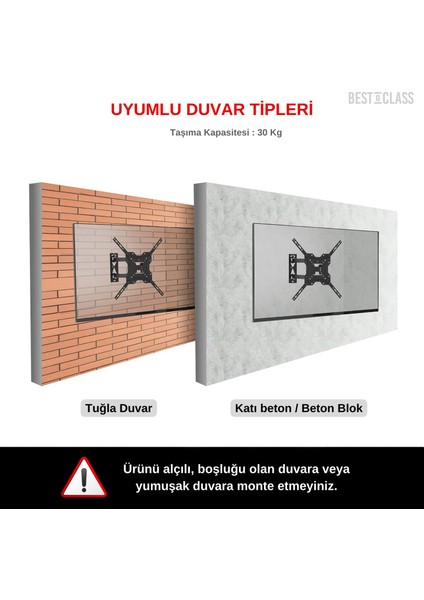 Philips 55PUS7304 (55PUS7304/62) Hareketli Tv Askı Aparatı