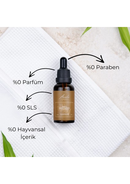 Amorfia Aromaterapi Nia-C Shiny Serum - Aydınlatıcı C Vitamini Serum