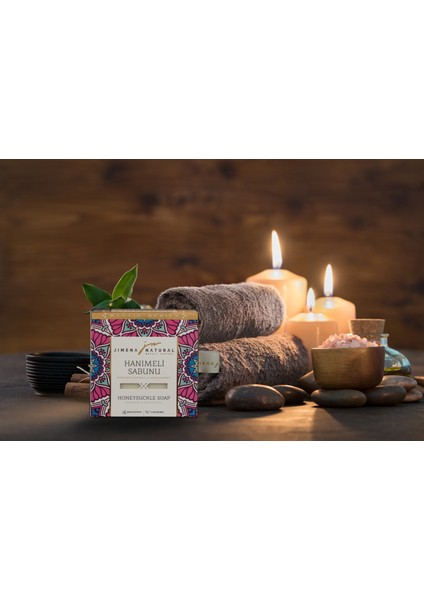 Jimena Natural- Hanımeli Sabunu 150 gr - Honeysuckle Soap 150GR