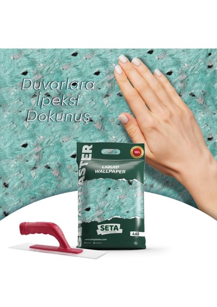 Seta Plaster / D-462 / Ipek Sıva | Canlı Sıva | Dekoratif Sıva