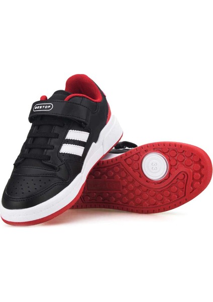 Jordan Sneaker Siyah Beyaz Kırmızı Mevsimlik Unisex Çocuk Spor Ayakkabı fiyatları