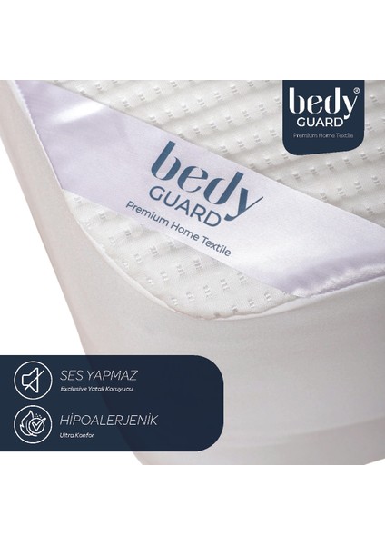 Bedy Guard Ultra Soft Sıvı Geçirmez Yatak Koruyucu Alez Ses Yapmaz