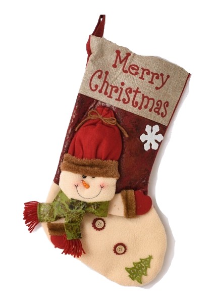 Büyük Noel Çorap Hediye Çantası Noel Süslemeleri (Yurt Dışından)
