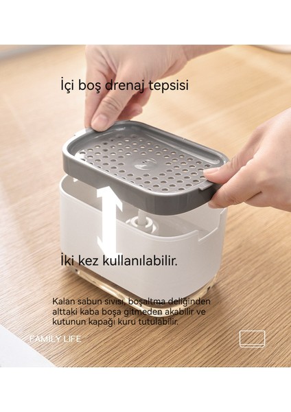 Itme Tipi Mutfak Manuel Sünger Sabunluk (Yurt Dışından) fiyatları