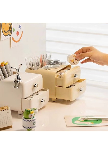 Masaüstü Masası Çok Fonksiyonlu Çekmece Depolama Kalemlik (Yurt Dışından) modelleri
