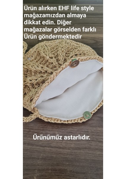 HASIR ÇANTA / MİDYE ÇANTA / YAZLIK ÇANTA / KADIN ÇANTA