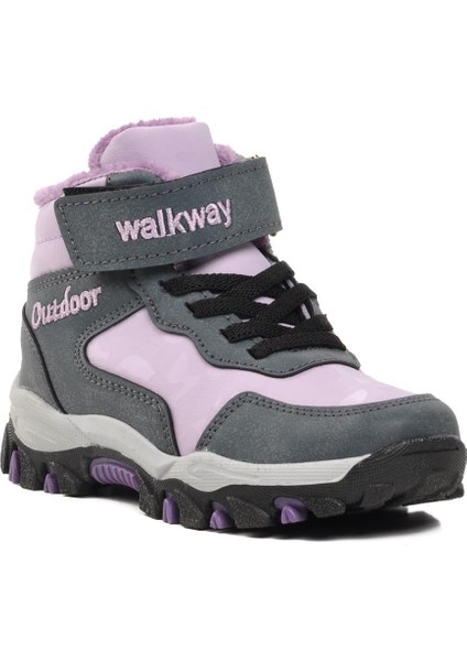 Walkway Leo-P Lila Içi Kürklü Çocuk Outdoor Bot