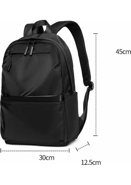 Rs Su Gecirmez Sırt ve Okul Çantası Unisex Sırt Çantası RS-500SIYAH