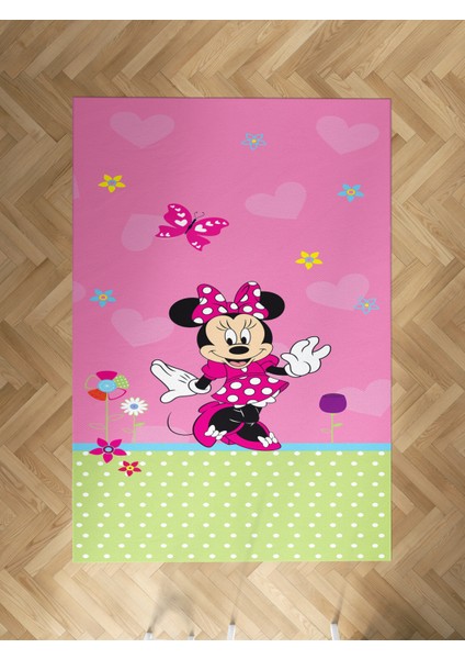 Bebek ve Çocuk Odası Minnie Maus Desenli Halı