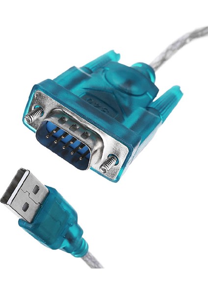 USB 2.0 to RS232 Seri com Port 9 Pin DB9 çevirici kablo