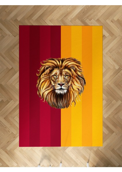 Bebek ve Çocuk Odası Aslan Desenli Halı