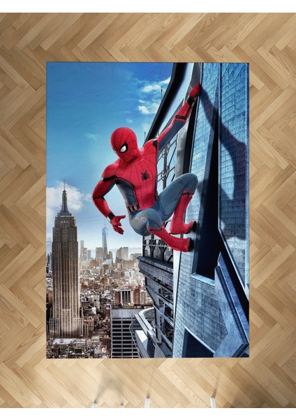 Bebek ve Çocuk Odası Spider-Man Desenli Halı