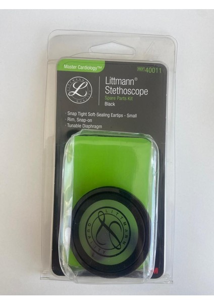Master Kardiyoloji Steteskop Yedek Set Siyah 40011