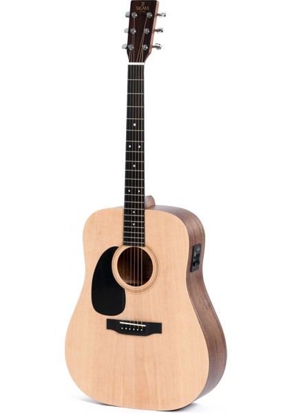 Dmel Solak Elektro Akustik Gitar (Natural)