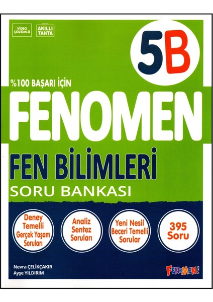 5. Sınıf Fen Bilimleri Soru Bankası B