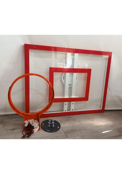 Mia Basketbol Panya Seti 90*120 8 mm Solid Polikarbon 45 cm Sabit Çember