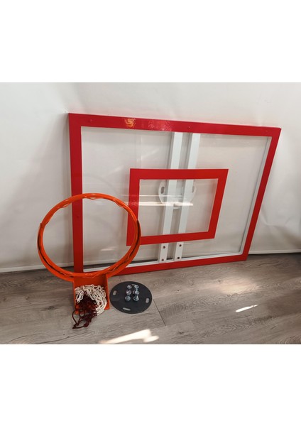 Mia Basketbol Panya Seti 90*120 8 mm Solid Polikarbon 45 cm Sabit Çember
