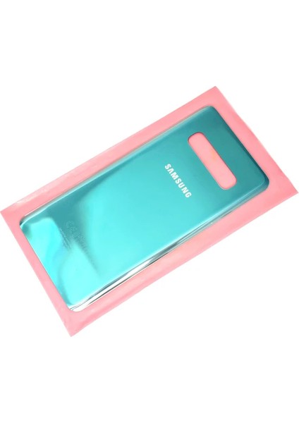 Samsung Galaxy S10 Plus Arka Kapak Batarya Pil Kapağı Mavi