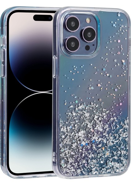 Iphone 15 Pro Max Blue Için Tpu+Pc Telefon Kılıfı (Yurt Dışından)