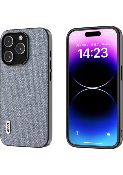 Iphone 15 Pro Black Için Elmas Siyah Edge Telefon Kılıfı (Yurt Dışından)