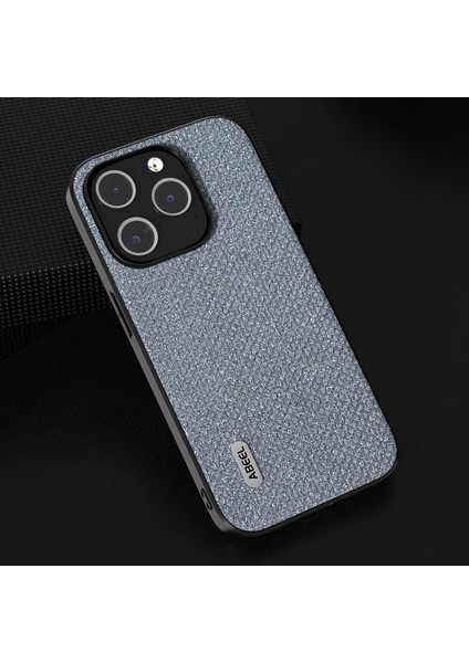 Iphone 15 Pro Black Için Elmas Siyah Edge Telefon Kılıfı (Yurt Dışından)