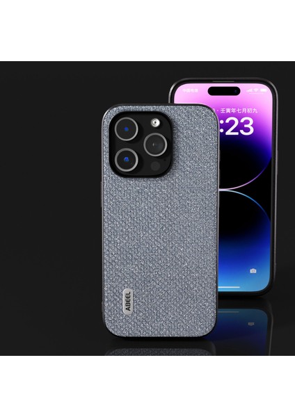 Iphone 15 Pro Black Için Elmas Siyah Edge Telefon Kılıfı (Yurt Dışından)