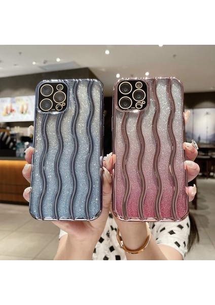 Iphone 15 Pro Max Silver Için Ectropated Tpu Telefon Kılıfı (Yurt Dışından)