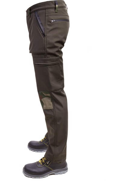 Softshell Pantolon Avcı Kamuflaj Desenli fiyatları