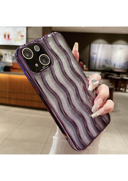 Iphone 15 Plus Mor Için Ektrojent Tpu Telefon Kılıfı (Yurt Dışından)