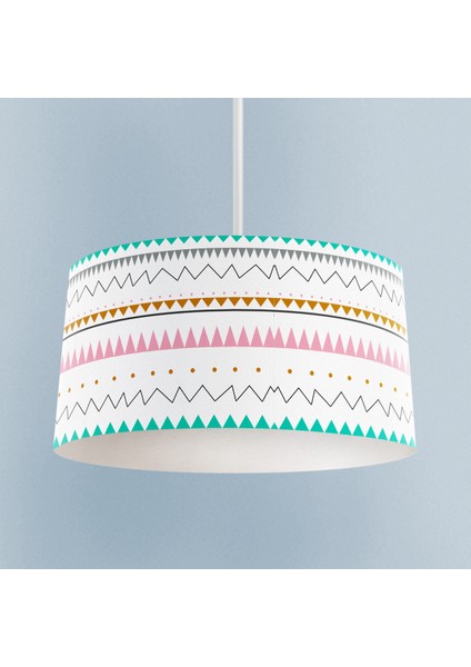 Bebek ve Çocuk Odası Zikzak Desenli Avize