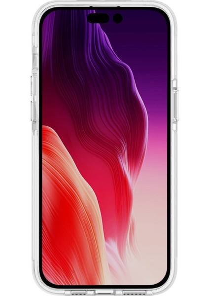 Iphone 15 Pro Max White Için Iki Renkli Şeffaf Telefon Kılıfı (Yurt Dışından)