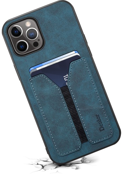 Iphone 15 Mavi Için Kart Yuvası Pu Geri Kılıf (Yurt Dışından) modelleri