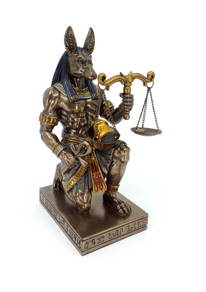 Antik Mısır Ölüm Tanrısı Anubis Biblosu | Antik Mısır Dekoratif Obje | Mitolojik Hediyelik Eşya modelleri