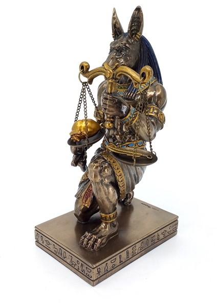 Antik Mısır Ölüm Tanrısı Anubis Biblosu | Antik Mısır Dekoratif Obje | Mitolojik Hediyelik Eşya fırsatları