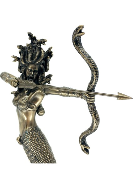 Mitolojik Dişi Canavar Medusa Biblosu | Mitolojik Dekorasyon | Mitolojik Hediyelik Eşyalar