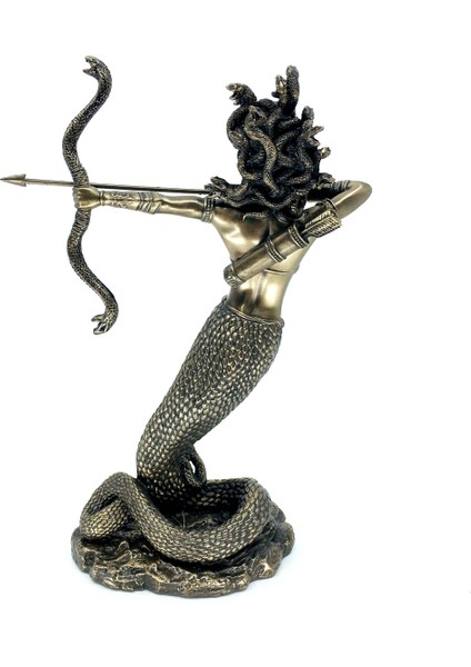 Mitolojik Dişi Canavar Medusa Biblosu | Mitolojik Dekorasyon | Mitolojik Hediyelik Eşyalar fırsatları