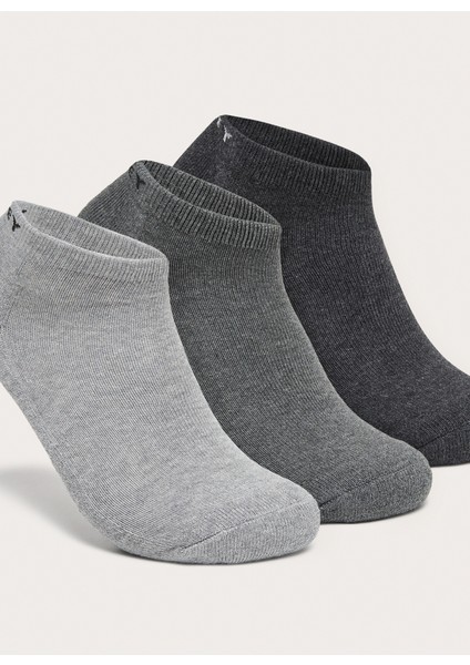 Gri Erkek Çorap FOS900351 Short Solıd Socks (3 Pcs) fiyatları