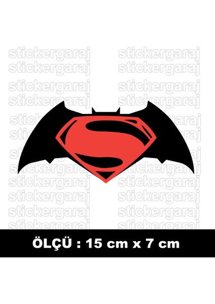 Yarasa Efect Sticker - 2 Adet Araba Motosiklet Dolap Cam Uyumlu Etiker Yapıştırma