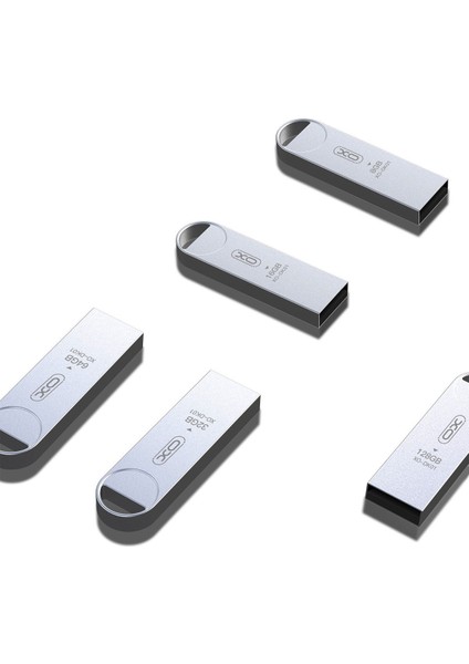 XO-DK01 64 GB Metal Gövdeli Koruyucu Tasarım USB Bellek Flash Disk