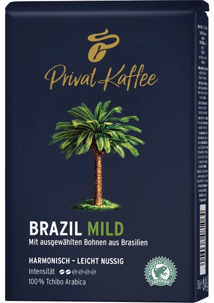 Privat Kaffee Brazil Mild Çekirdek Kahve 500 g