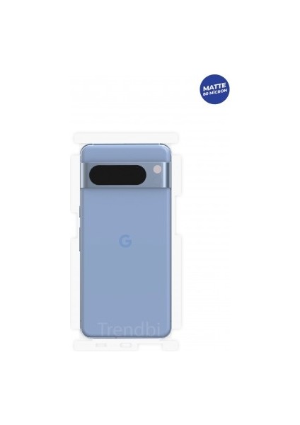 Google Pixel 8 Pro Mat Arka ve Yan Koruyucu Tpu Film