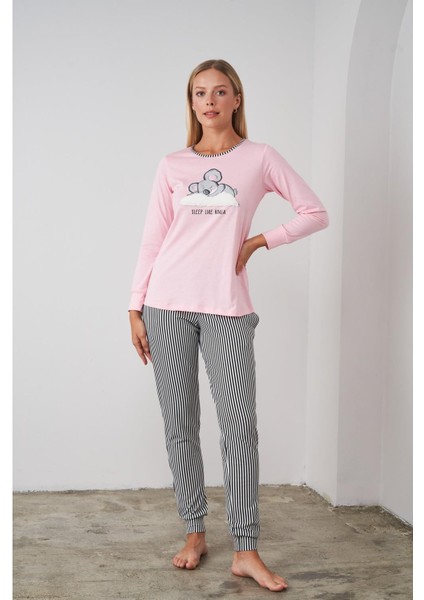 24506 Kadın Çizgili Pijama Takım fiyatları