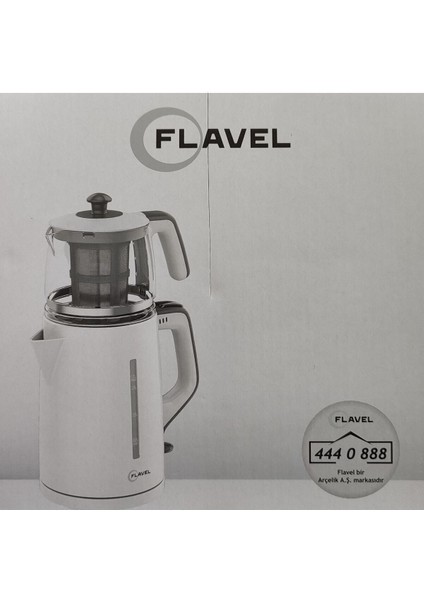 FLV140CM Çay Makinesi - Beyaz(Arçelik Markası Dır)