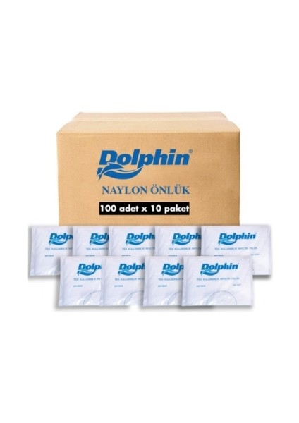 Dolphin Naylon Önlük 1000 Adet (Koli)