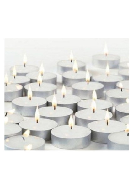 Roll-Up Beyaz Tealight Mum 7,5gr 100LÜ