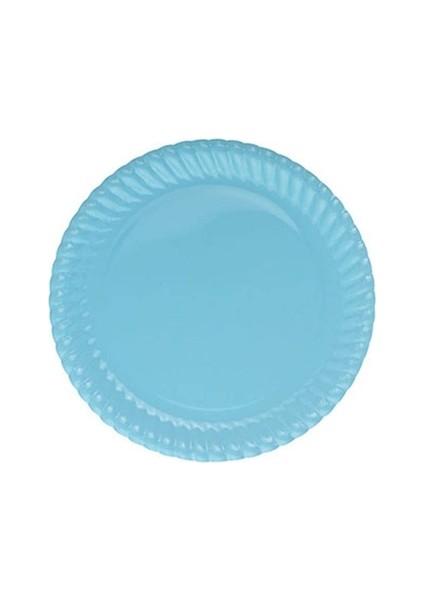 Roll-Up Karton Tabak Açık Mavi 23CM 8li