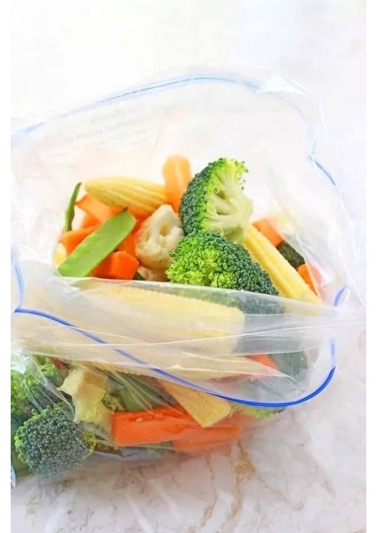 Fresh-Up 17X23 Ekonomik Kilitli Buzdolabı Poşeti 120 Adet