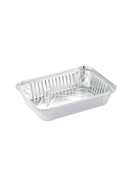 Alüminyum Kap 1000 gr Yayvan 100LÜ (707/L)